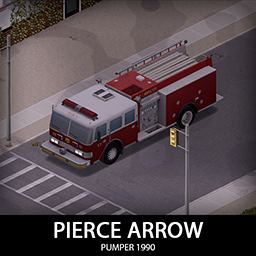 '90 Pierce Arrow fire trucks Steam Workshop preview